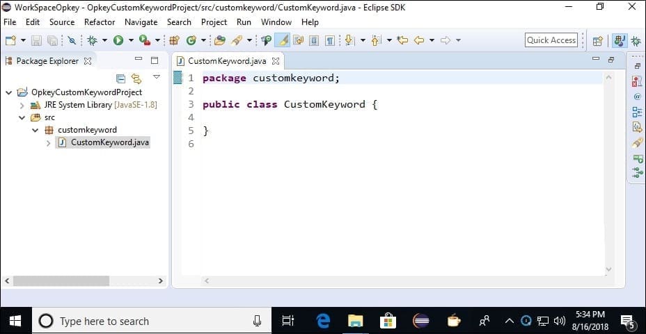 How to Add Custom Keyword in Opkey for Selenium Web driver Plug-in 3 custom keywod