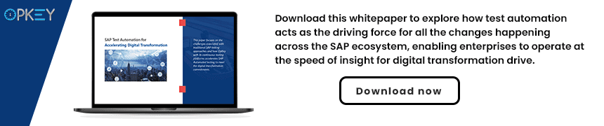 How Test Automation Can Accelerate the Digital Transformation for SAP 2 test automation