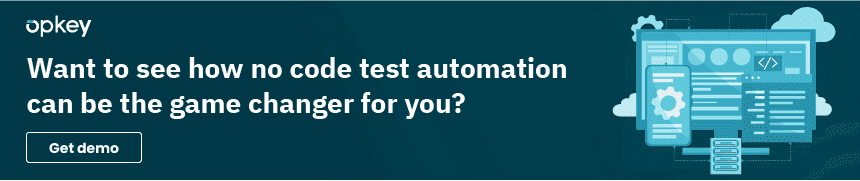 No-code test automation CTA