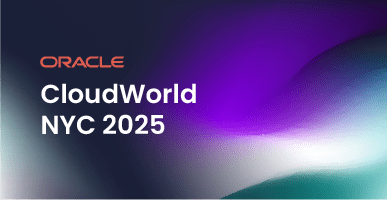 Oracle CloudWorld NYC 2025 logo