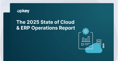 2025 State of Cloud & ERP Operations Report infographic